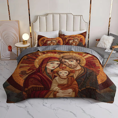 Shineful Quilt 3-Piece Set Icon of Sacred Light