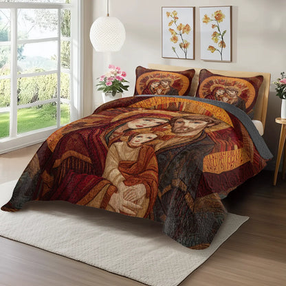 Shineful Quilt 3-Piece Set Icon of Sacred Light
