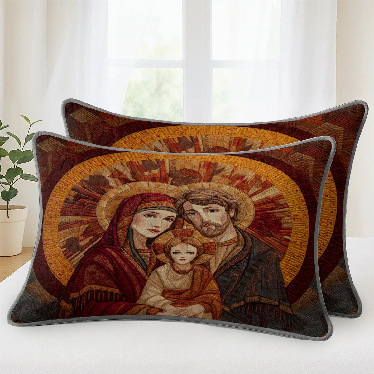 Shineful Quilt 3-Piece Set Icon of Sacred Light