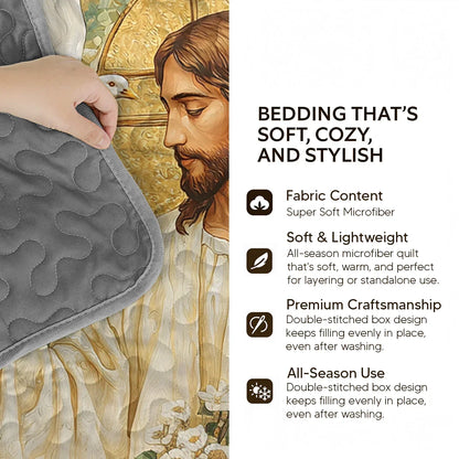 Shineful Quilt 3-Piece Set Nativity of Divine Peace