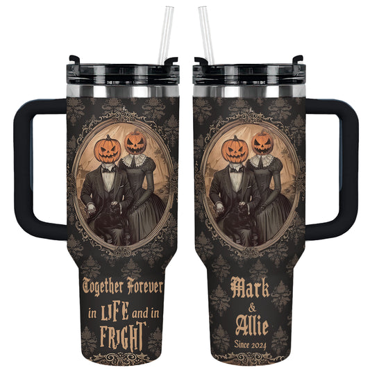 Shineful Tumbler Personalized Haunted Romance