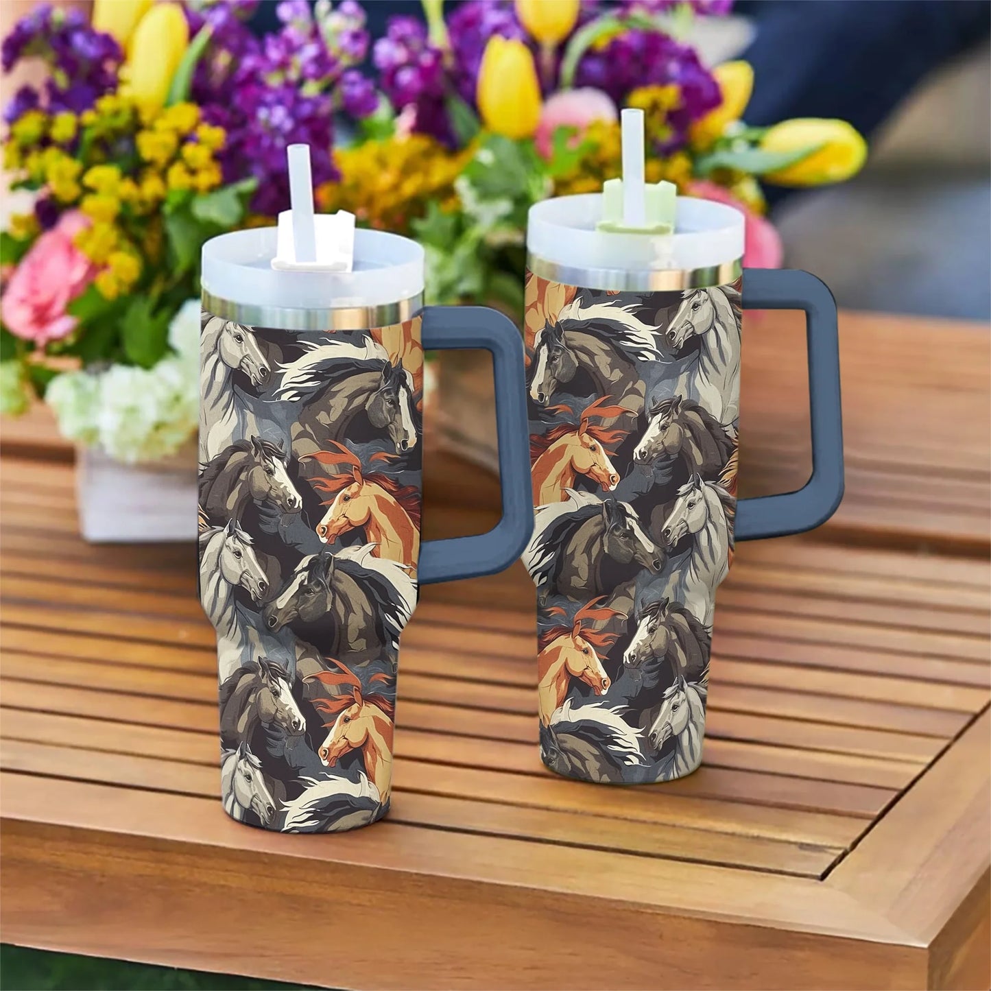 Horse 40 Oz Shineful™ Tumbler Amazing Mn8 40Oz