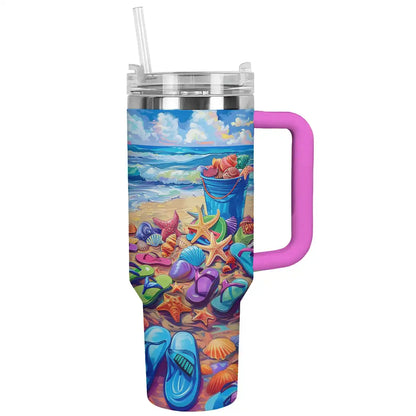 Shineful Tumbler Beach Flipflops