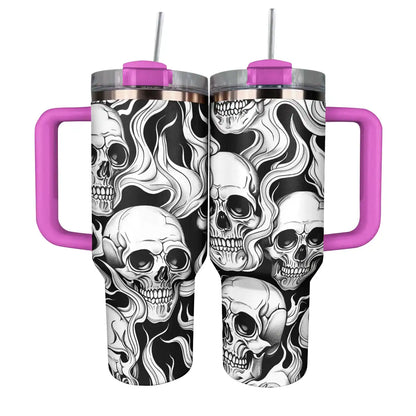 Shineful Tumbler Smokey Skulls