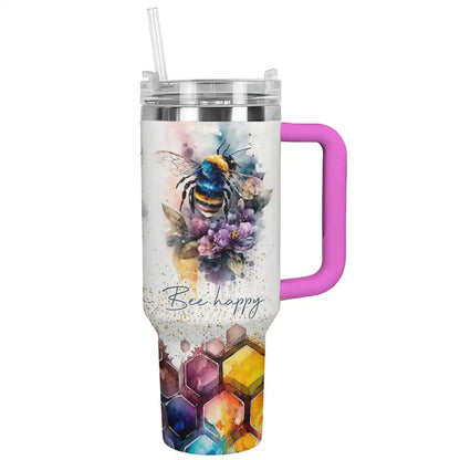 Shineful Tumbler Bee Happy
