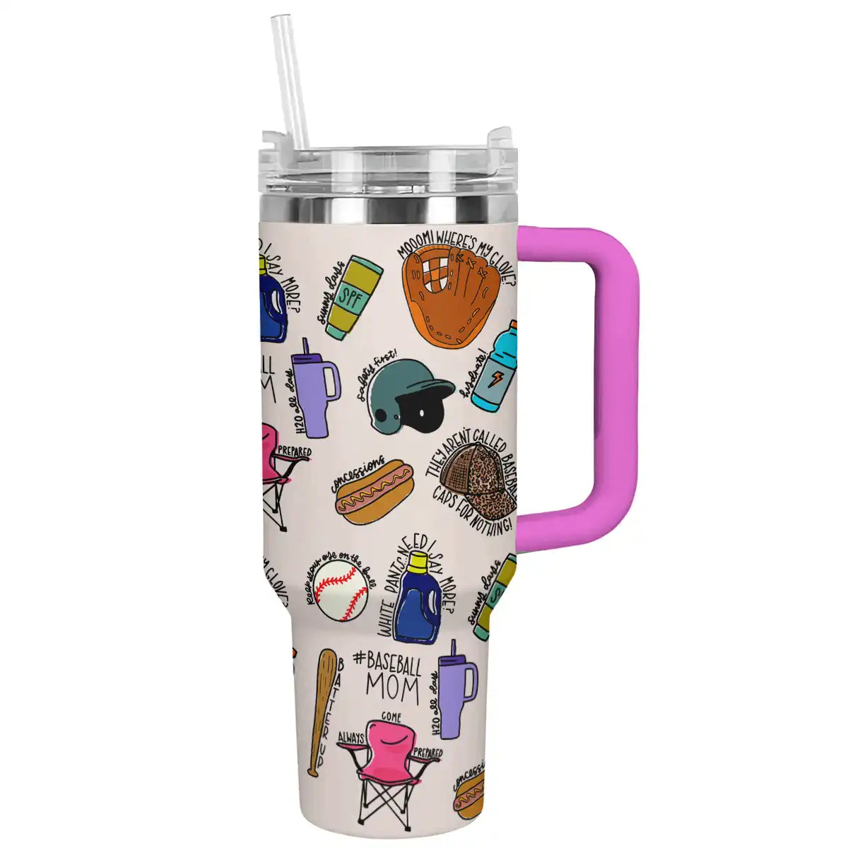 Shineful Tumbler Baseball Mom TH7