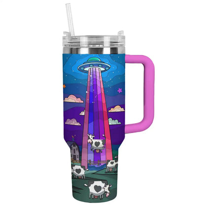 Shineful Tumbler Alien Cow