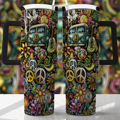 Shineful Tumbler Hippie Life In The 60s