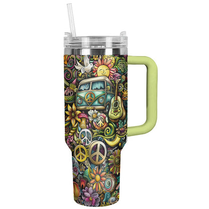 Shineful Tumbler Hippie Life In The 60s