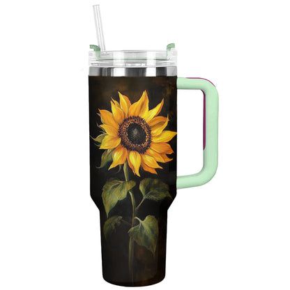 Shineful Tumbler Elegant Sunflower
