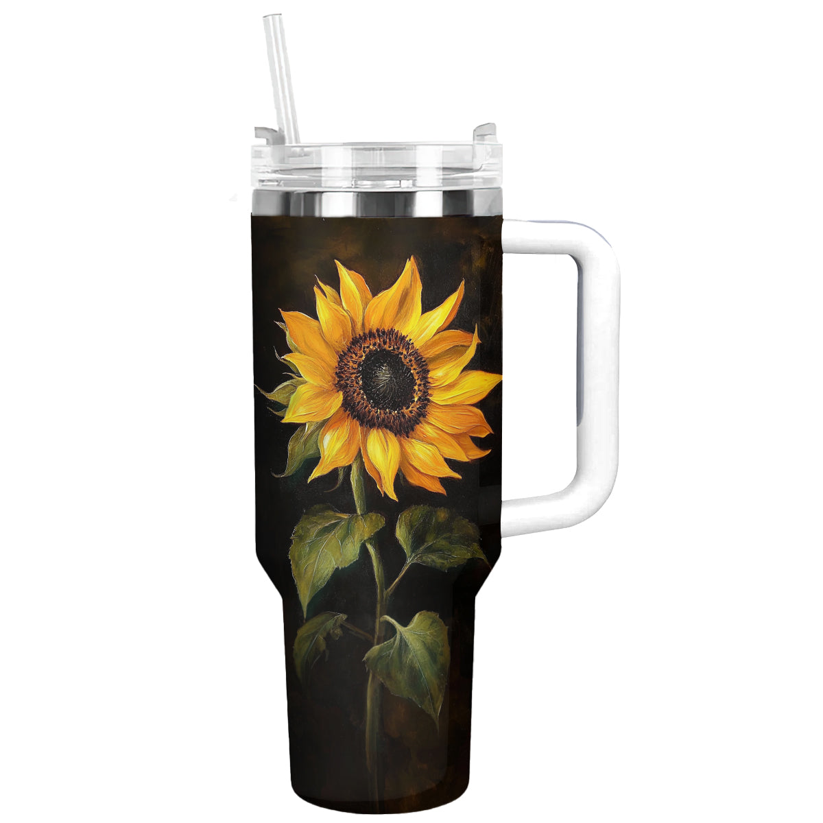Shineful Tumbler Elegant Sunflower
