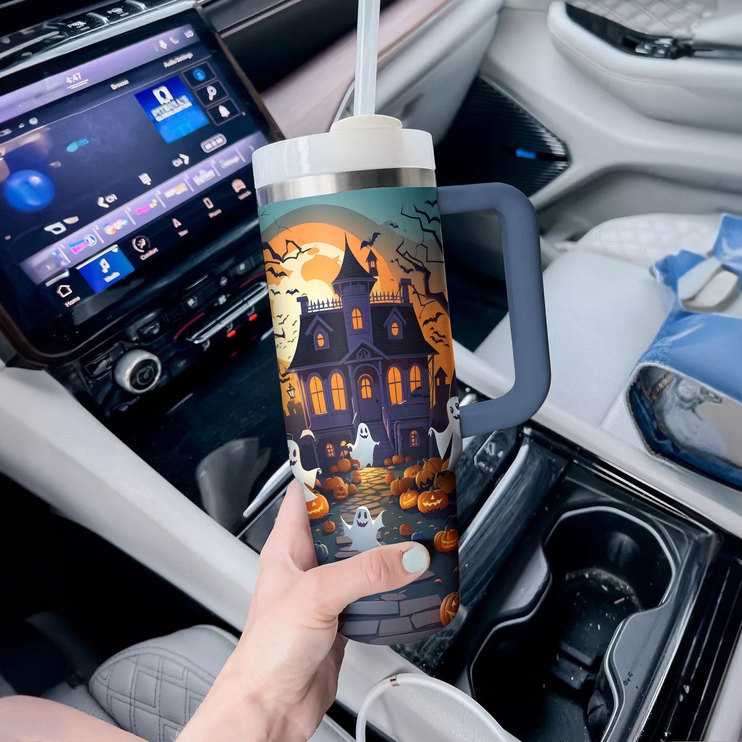Shineful Tumbler Haunted Night Halloween