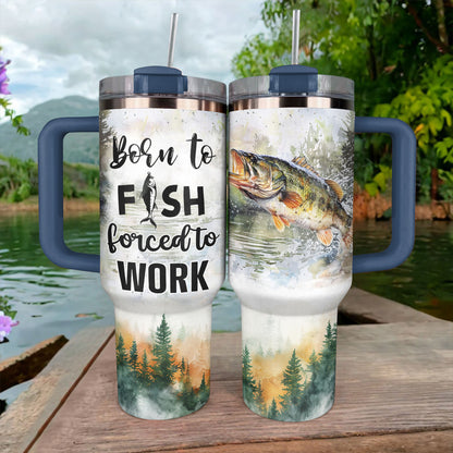 Shineful Tumbler Born to Fishing