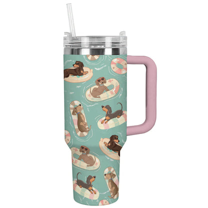 Shineful Tumbler Swimming Pool Dachshund