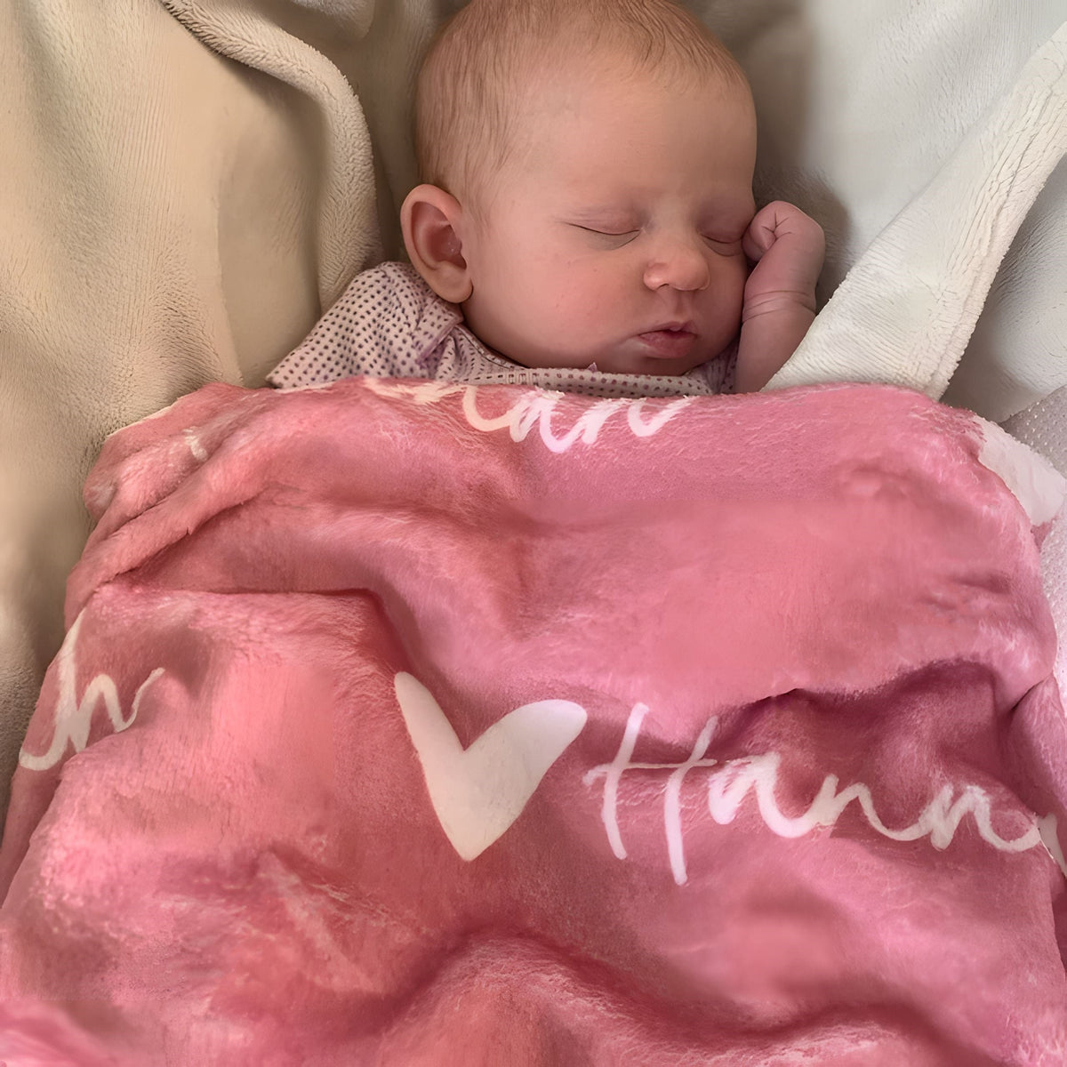 Shineful Personalized Girl Name Blanket, Custom Baby Blanket, Newborn Blanket, Girl Blanket Gift, Baby Blanket, Kids Blanket, Christmas Present Gift
