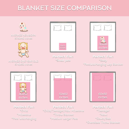 Shineful Personalized Girl Name Blanket, Custom Baby Blanket, Newborn Blanket, Girl Blanket Gift, Baby Blanket, Kids Blanket, Christmas Present Gift
