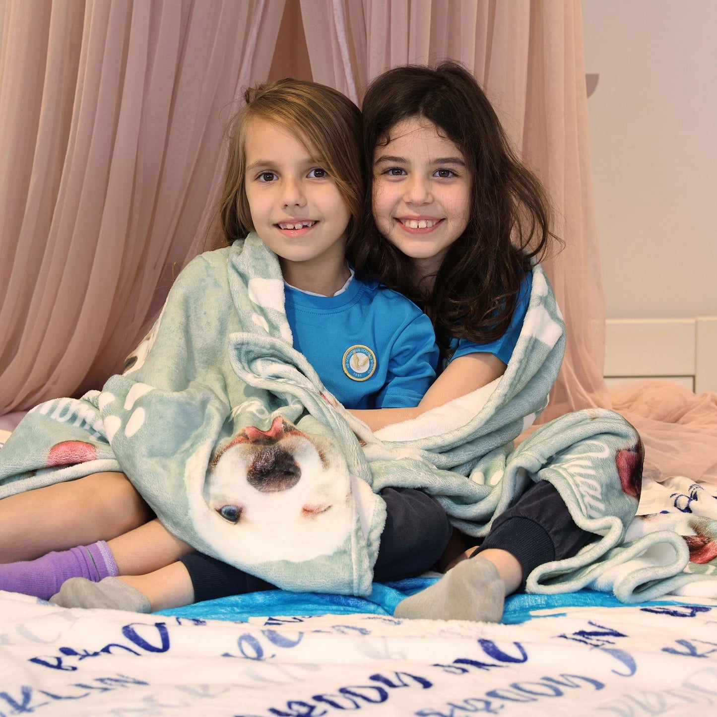 Shineful Personalized Dog Blanket with Name | Custom Photo Blanket for Dog | Custom Pet Photo Blanket | Personalized Dog Lover Gift | Gift for Pet