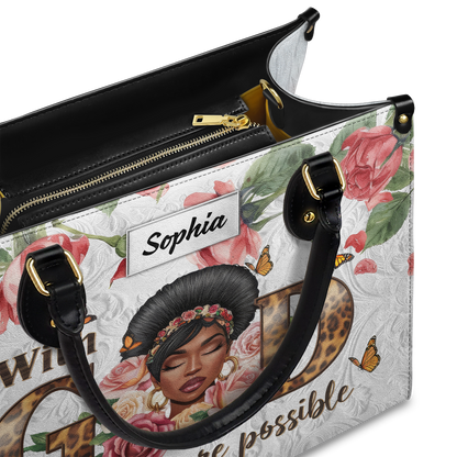 Shineful Leather Bag Sunflower Skull