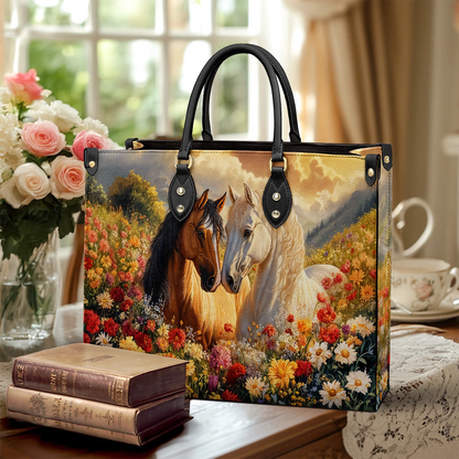 Shineful Leather Bag Blossoming Love