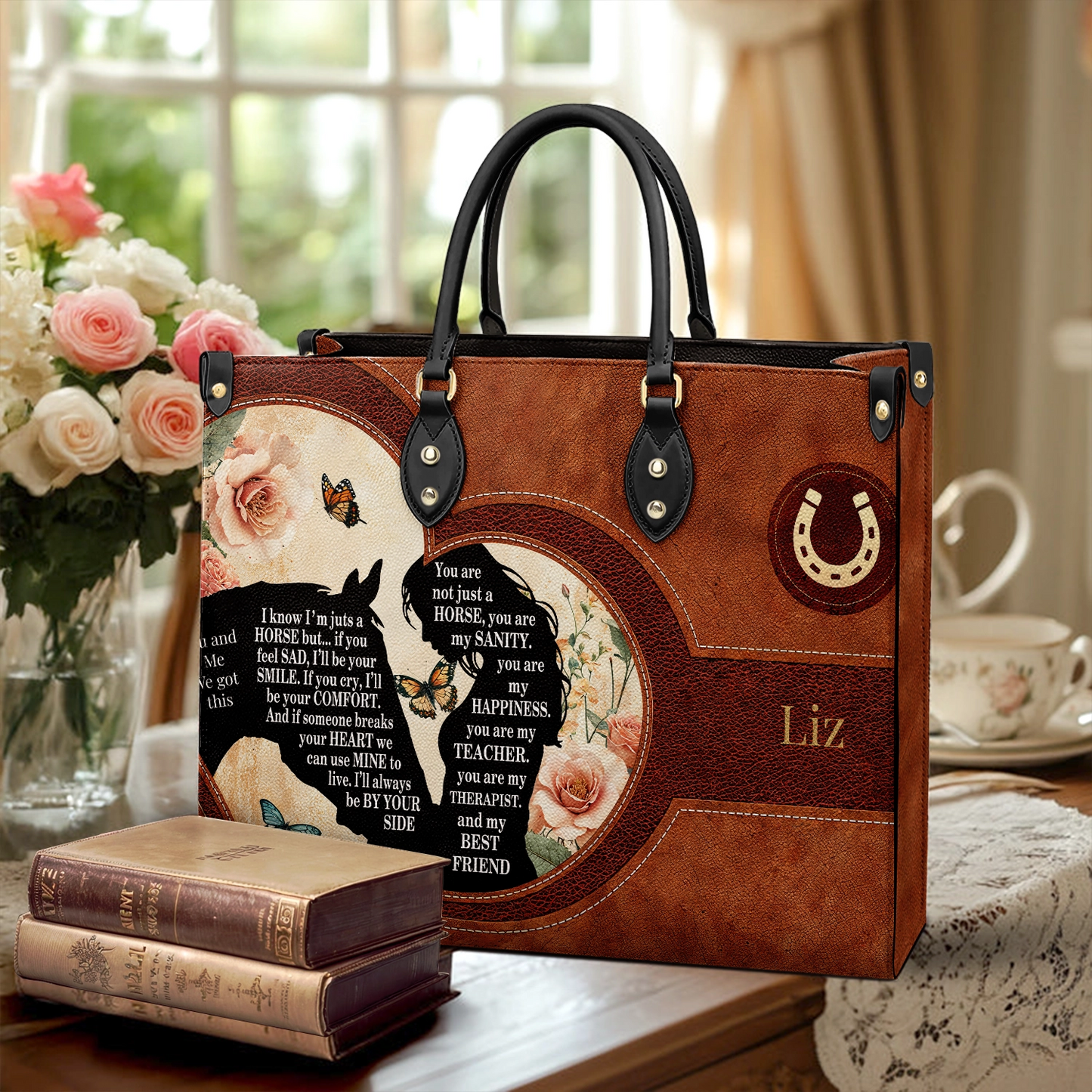 Shineful Leather Bag Personalized The Saddle Bond