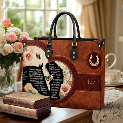 Shineful Leather Bag Personalized The Saddle Bond