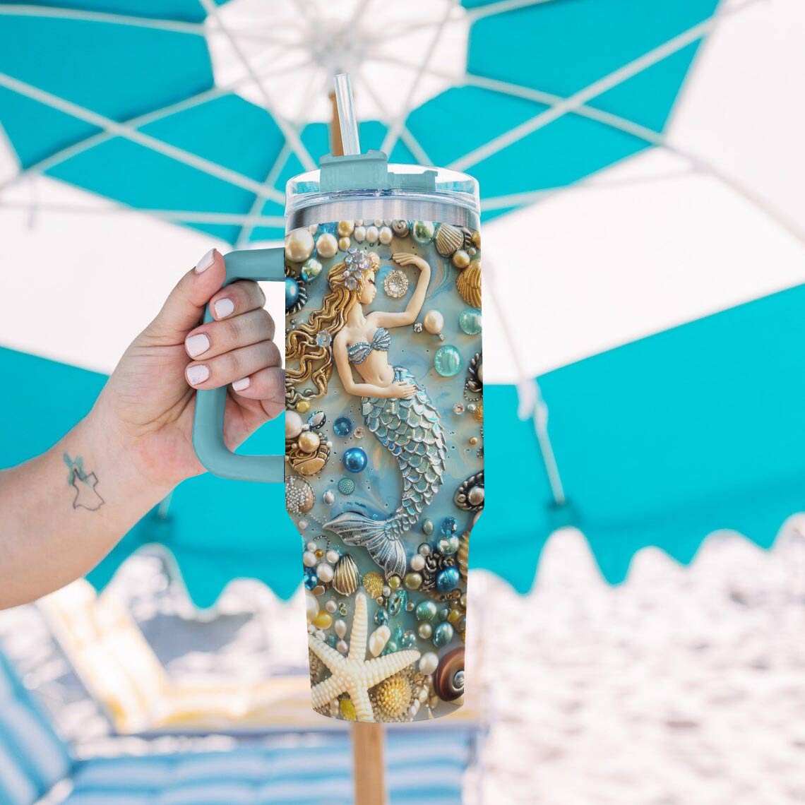 Shineful Tumbler Hope Love Mermaid