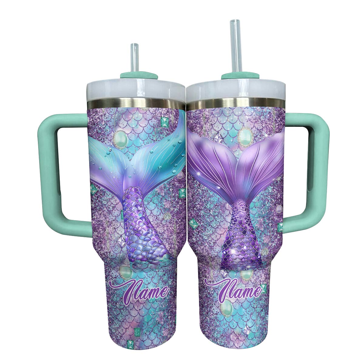 Shineful Tumbler Personalized Charming Mermaid