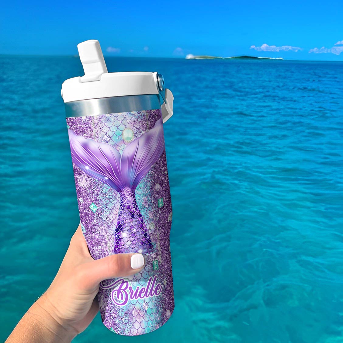 Shineful Tumbler Personalized Charming Mermaid