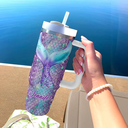 Shineful Tumbler Personalized Charming Mermaid