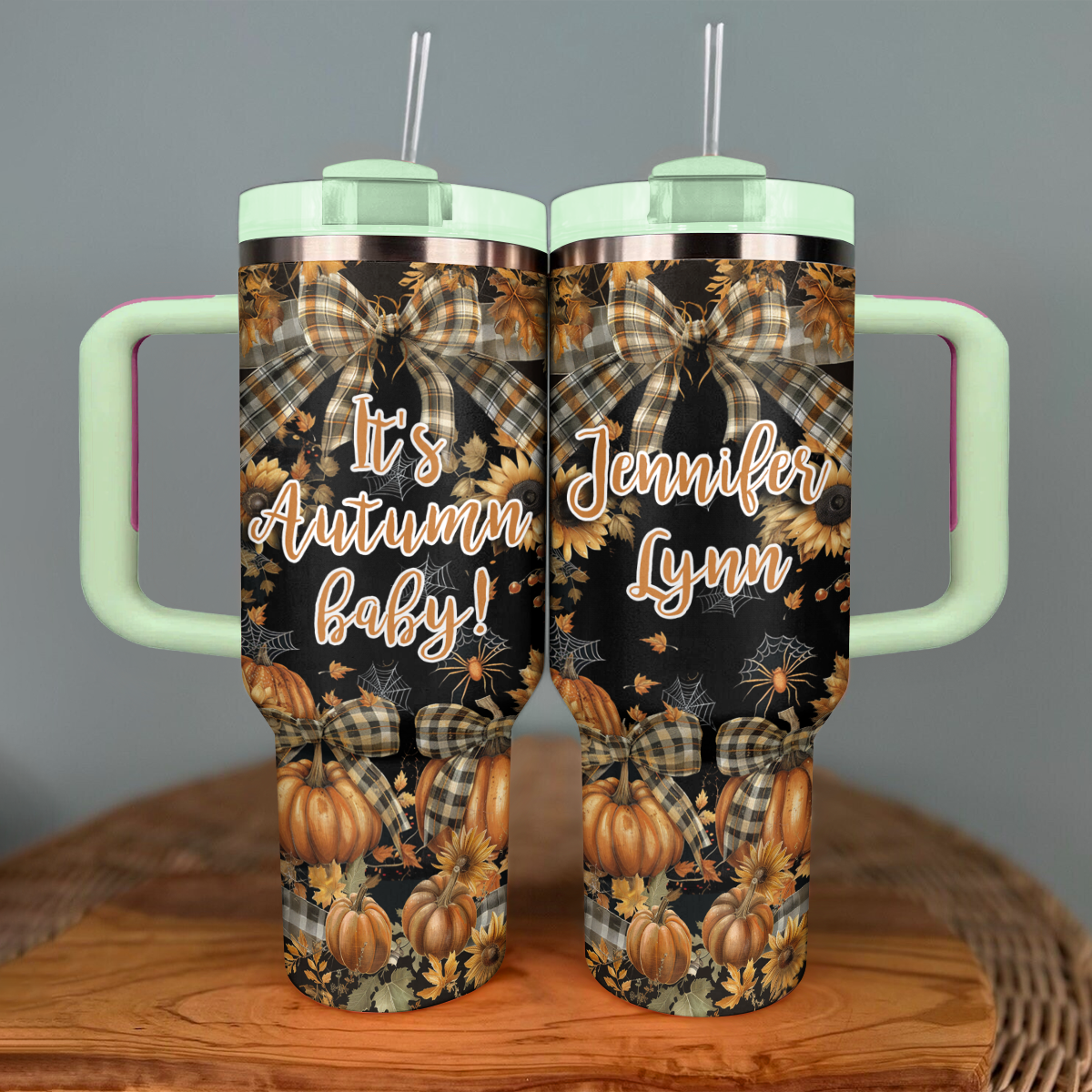 Shineful Personalized Tumbler It's Autumn Baby