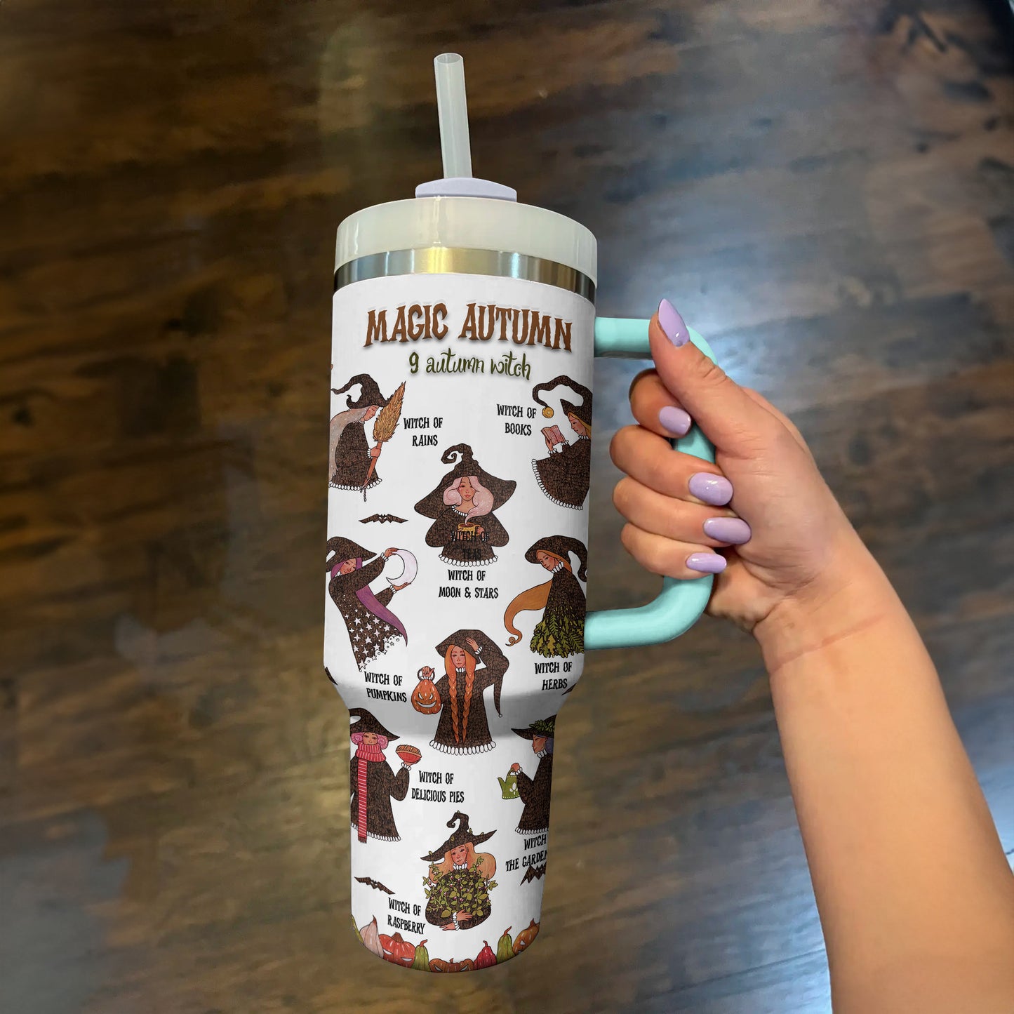 Shineful Tumbler Nine Autumn Witch