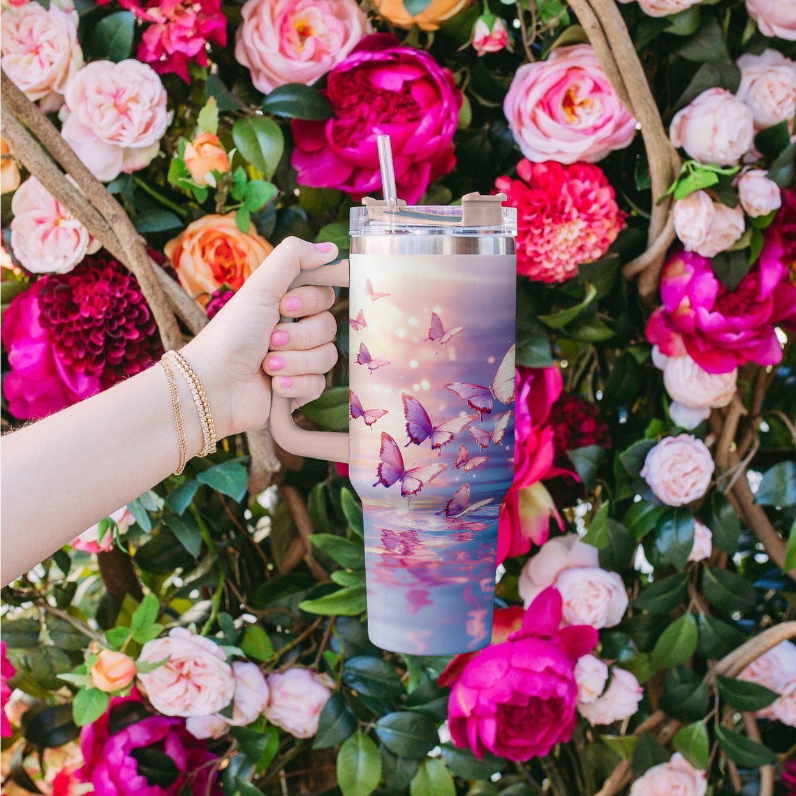 Shineful Tumbler Dreamy Butterfly