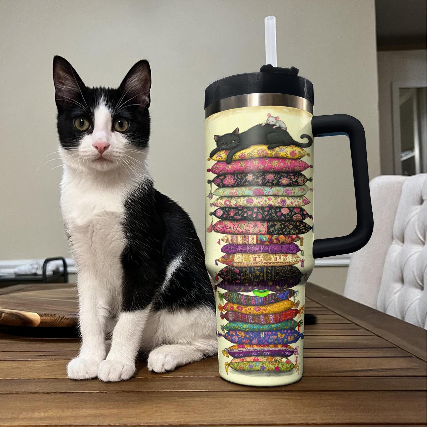 Shineful Tumbler Cat And Pea Fairy Tales