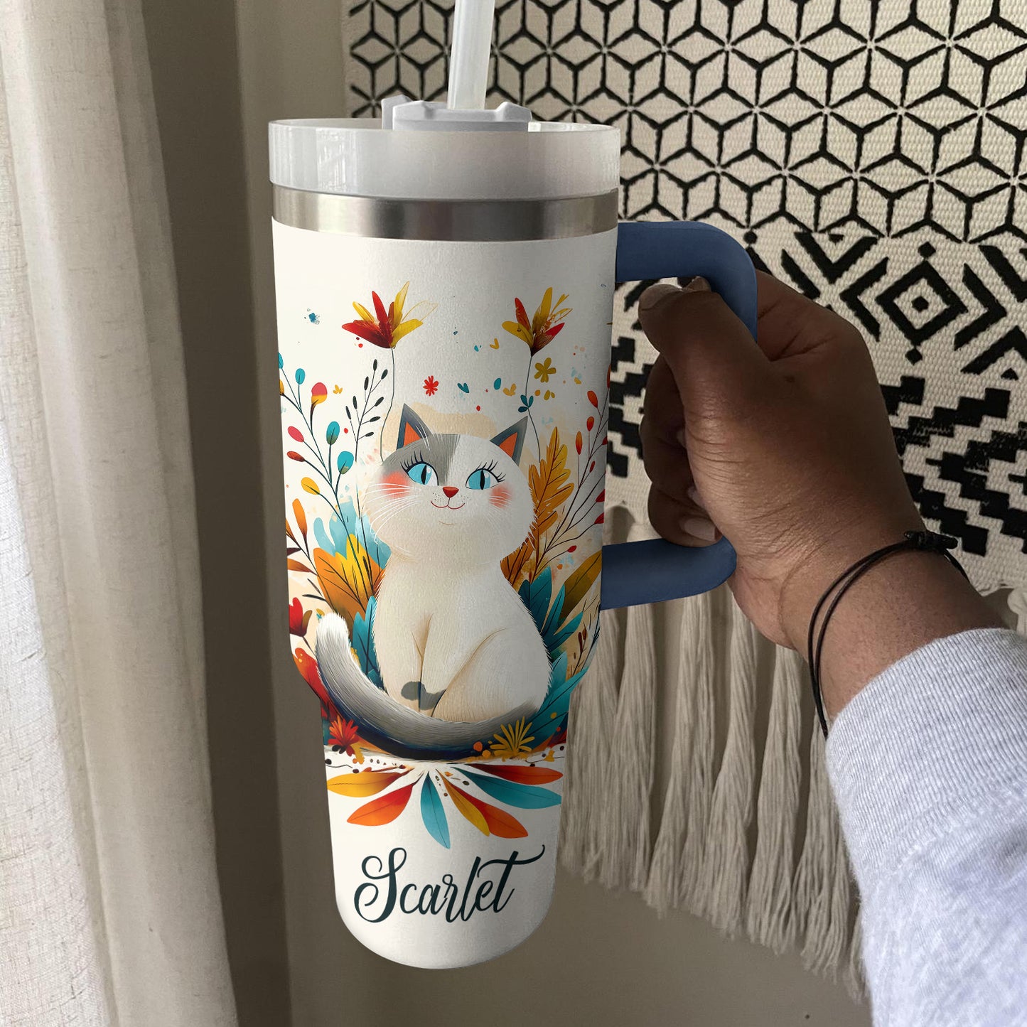 Shineful Tumbler Personalized Ragdoll Cat