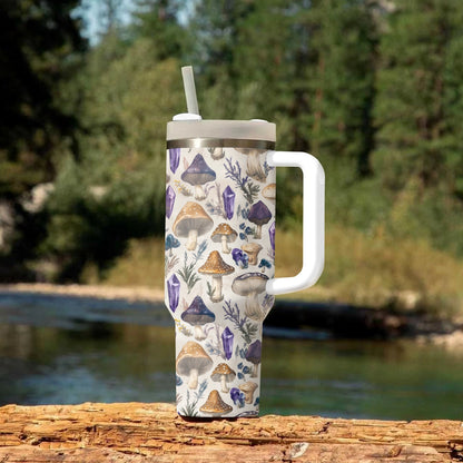 Shineful Tumbler Boho Fungi & Crystal Magic