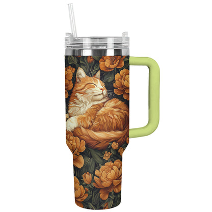 Shineful Tumbler Beautiful sleeping Cat