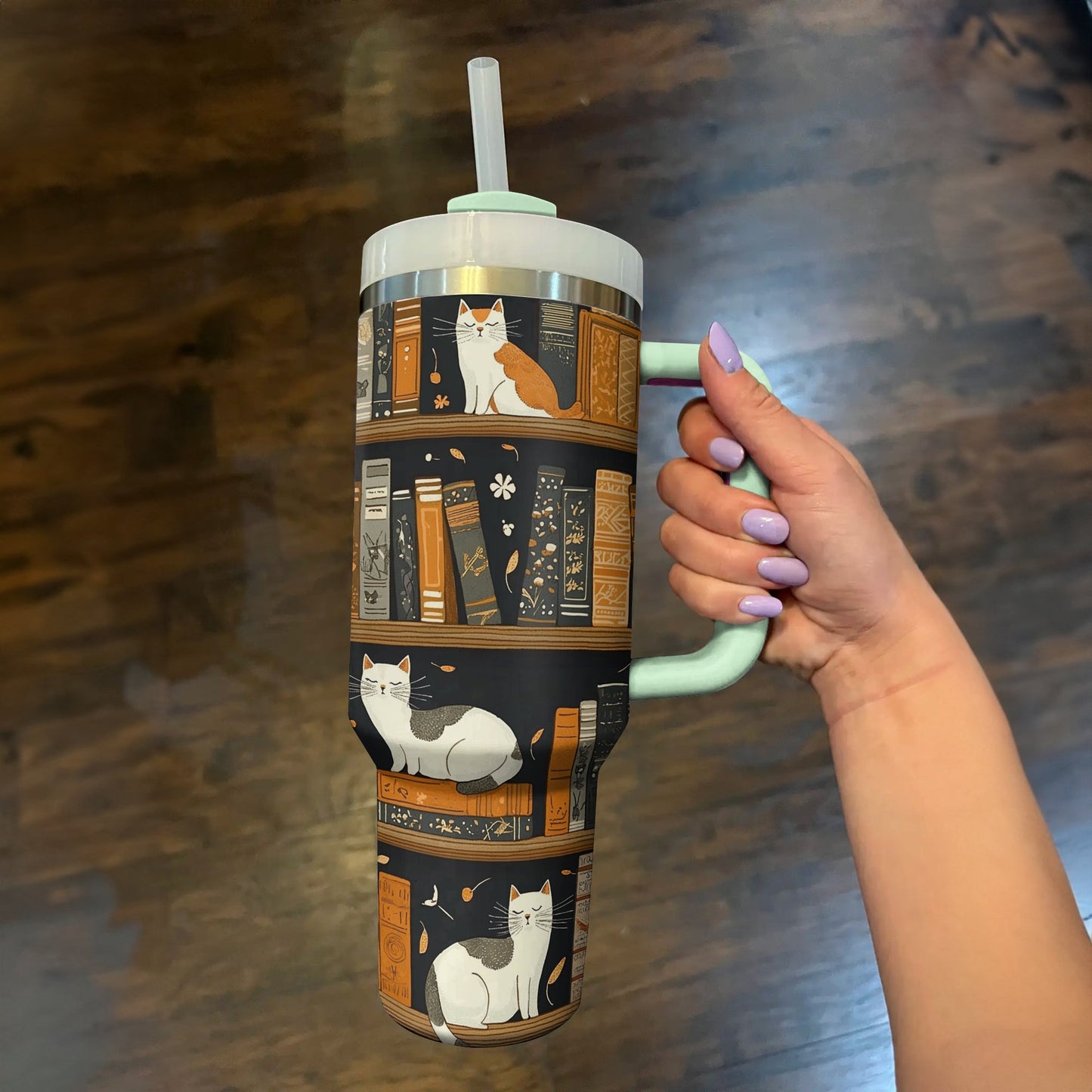 Shineful Tumbler Cat Bookshelf