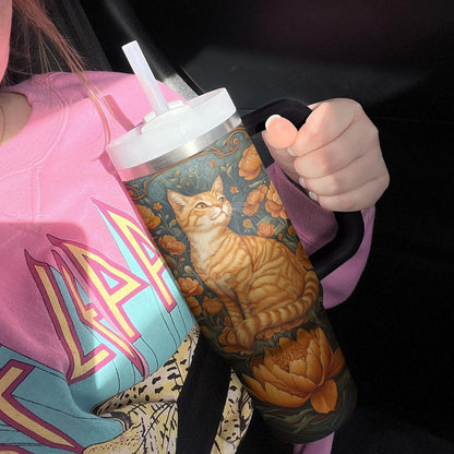 Shineful Tumbler Goreous Ginger Cat