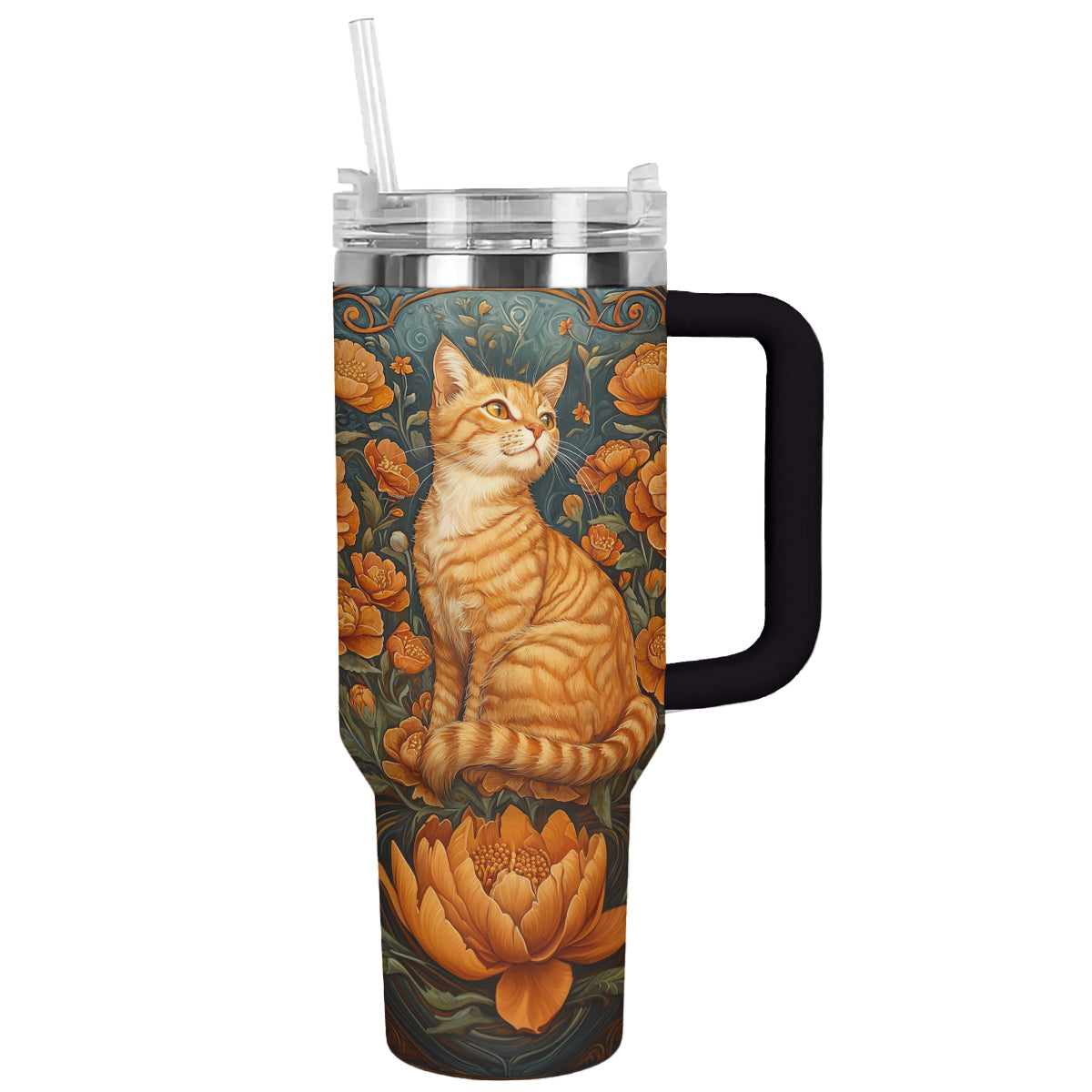 Shineful Tumbler Goreous Ginger Cat