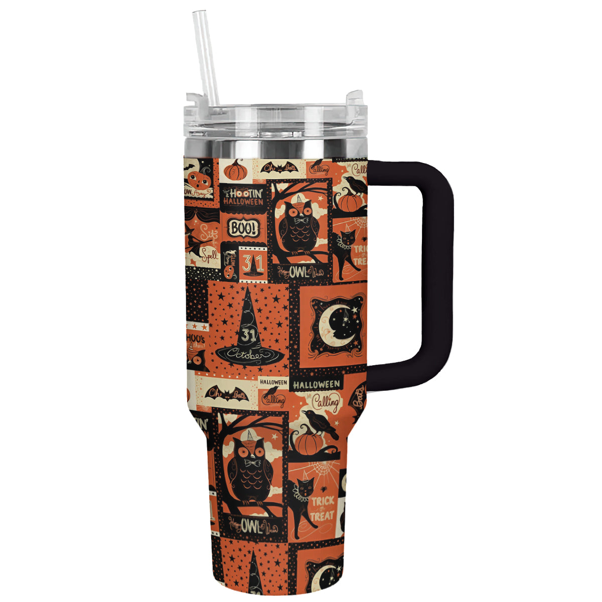 Shineful Tumbler Halloween Pattern