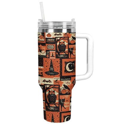 Shineful Tumbler Halloween Pattern