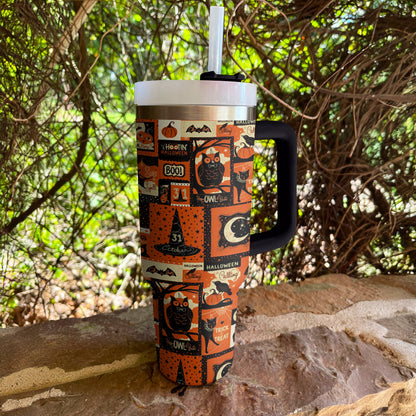 Shineful Tumbler Halloween Pattern