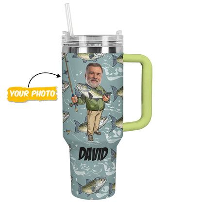 Shineful Tumbler Personalized Fishing Is My Hobby