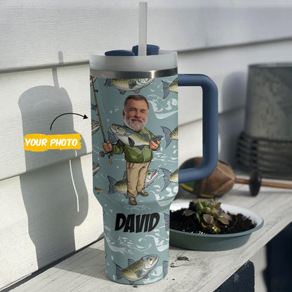 Shineful Tumbler Personalized Fishing Is My Hobby