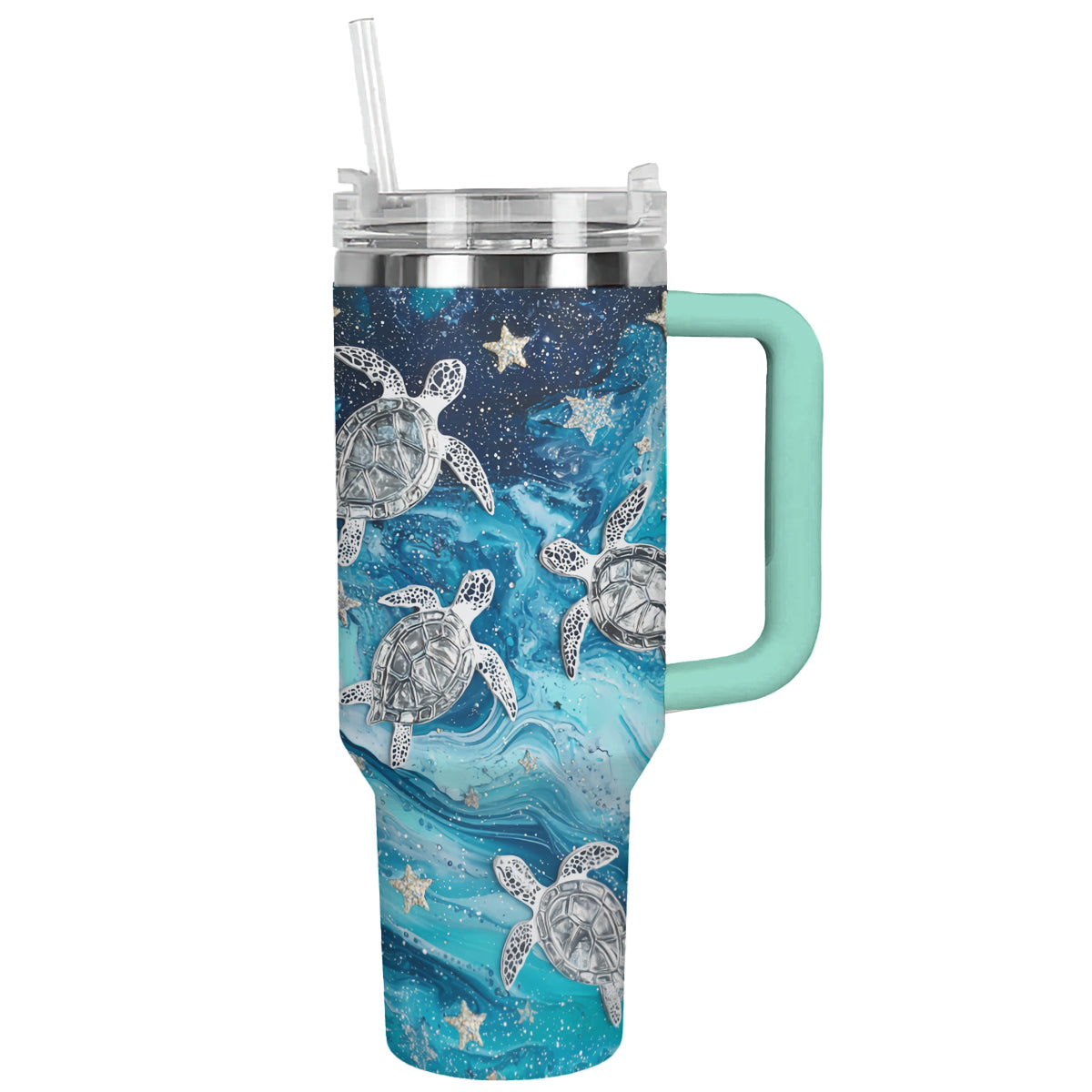 Shineful Tumbler Sea Turtle Charm