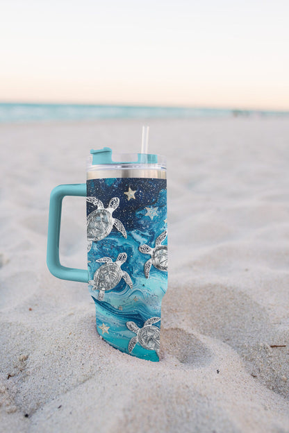 Shineful Tumbler Sea Turtle Charm