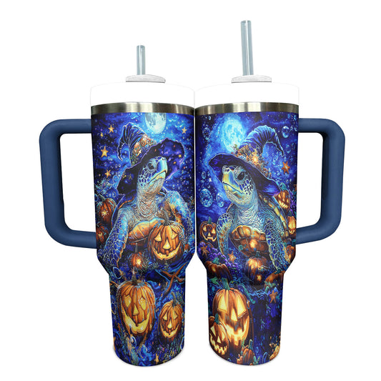 Shineful Tumbler Sea Turtle Witch