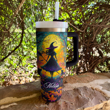 Shineful Tumbler Personalized The Lone Witch