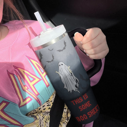 Shineful Tumbler This Is Some Boo Sheet