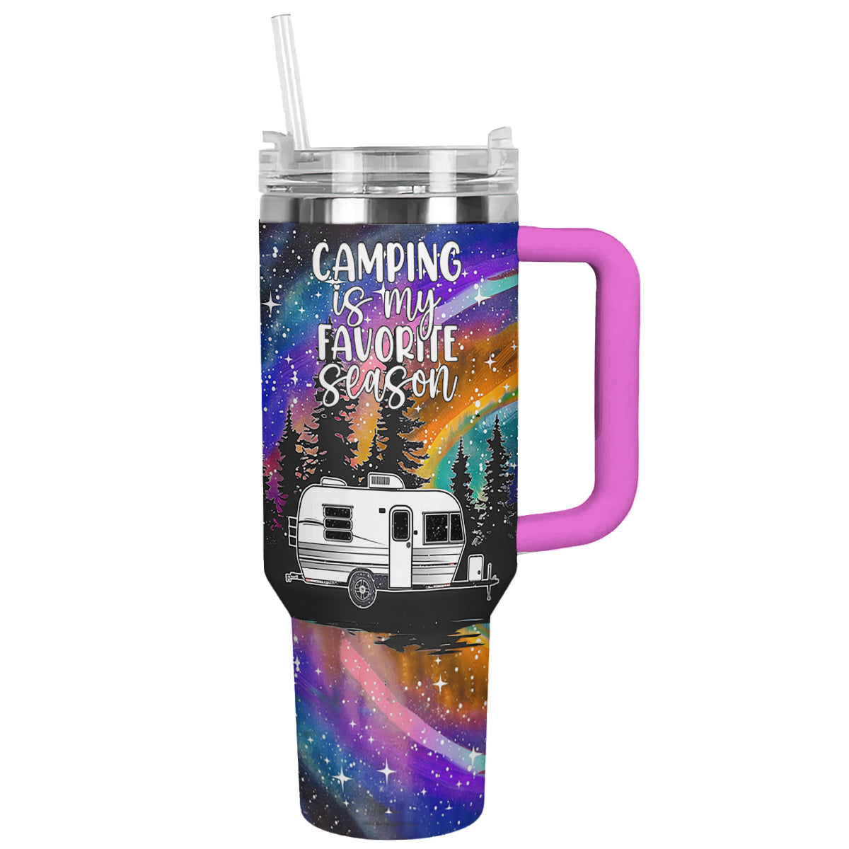 Shineful Tumbler Camping Is My Favorite Season